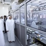 افتتح الطاير أول مصنع في العالم يستخدم الروبوت