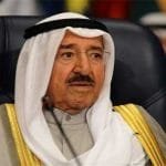 أشد التعازي إلى أمير دولة الكويت لوفاة والدته أمير دولة الكويت