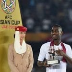 حياة اللاعب المعز علي هداف منتخب قطر ونجم نادي الدحيل القطري المعز علي