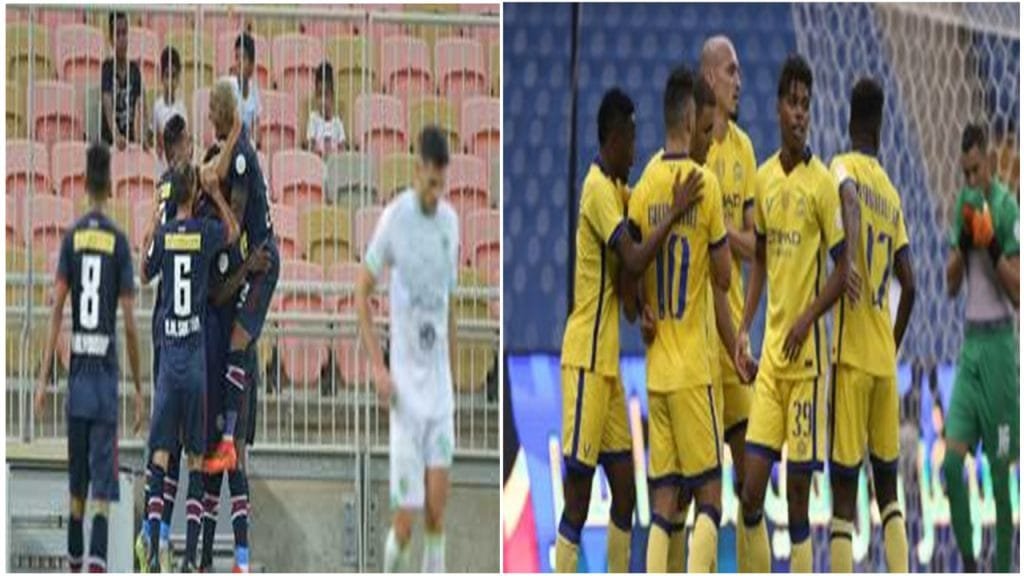 نتائج مباريات اليوم بالدوري السعودي فوز النصر وتعثر أهلي جدة ضمن منافسات الجولة الأولي مباريات اليوم