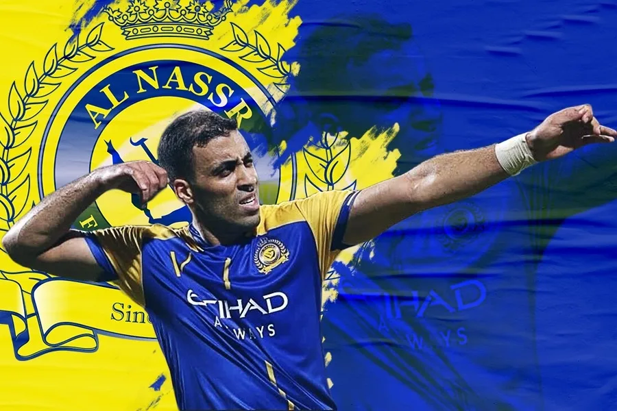 عبد الرزاق حمد الله المهاجم المغربي قناص النصر السعودي عبد الرزاق حمد الله