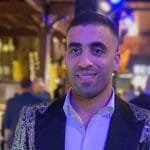 عبد الرزاق حمد لاعب النصر السعودي ببدلة رائعة في حفل دبي 2020 عبد الرزاق حمد