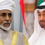 الشيخ محمد بن زايد ينعى السلطان قابوس والشعب العماني الشيخ محمد بن زايد