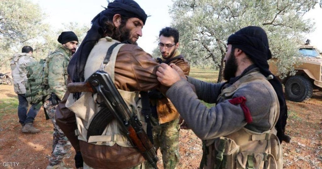 مسلحين إدلب يتوجهون إلى ليبيا