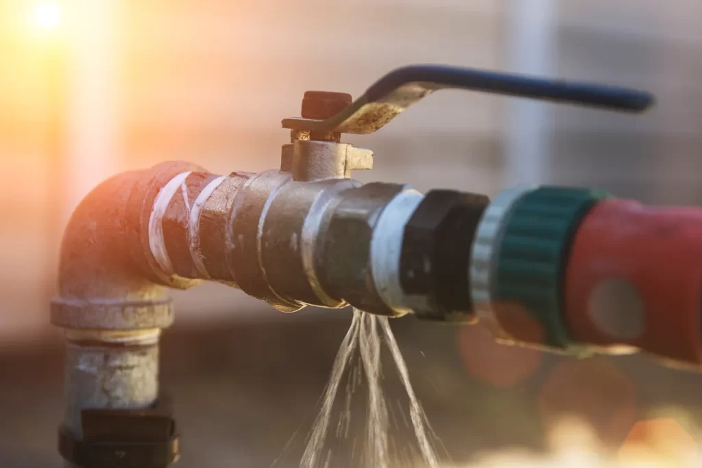 شركة كشف تسربات المياه