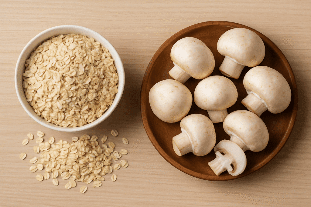 فوائد الشوفان والفطر: درعك الطبيعي لمناعة أقوى وصحة متوازنة