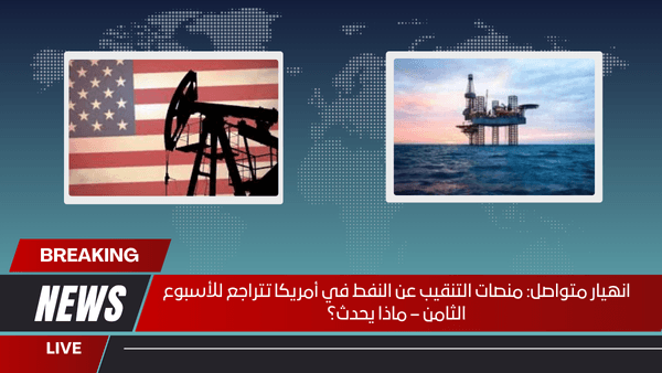 انهيار متواصل منصات التنقيب عن النفط في أمريكا تتراجع للأسبوع الثامن – ماذا يحدث؟
