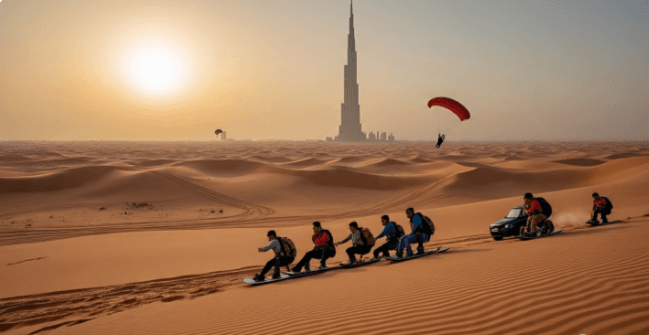 أفضل الأنشطة المغامرة في دبي للسياح الباحثين عن الإثارة الأنشطة المغامرة في دبي