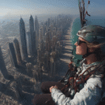 الطيران الشراعي الثنائي في دبي