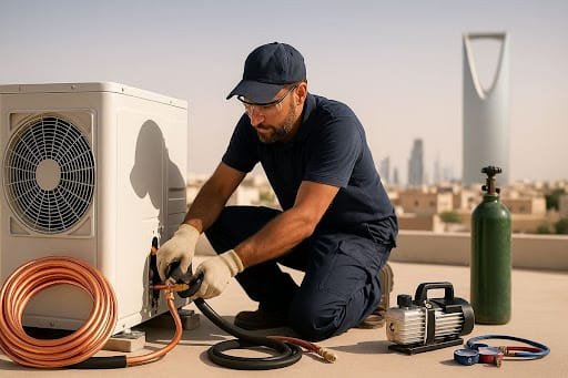 افضل شركه تمديد نحاس بالرياض | شركه العرب للتكييف شركه تمديد نحاس بالرياض
