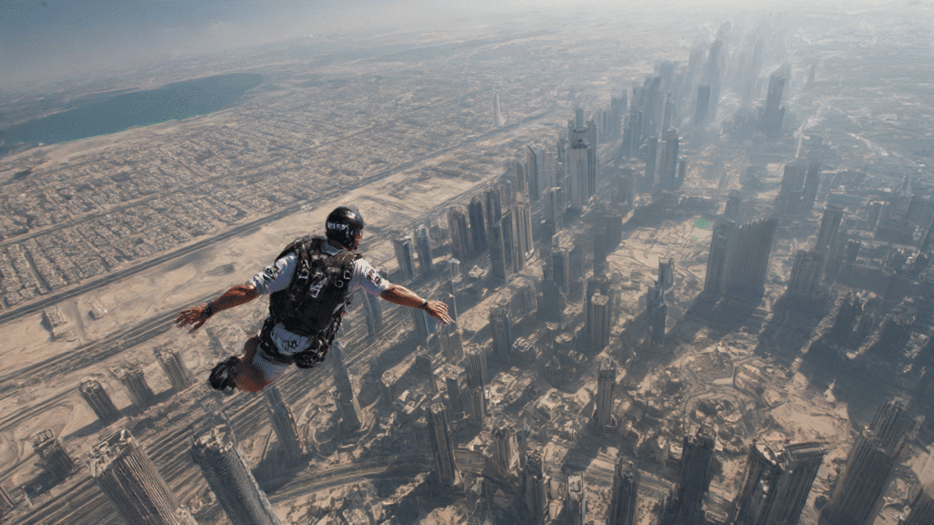 رياضات السماء في دبي